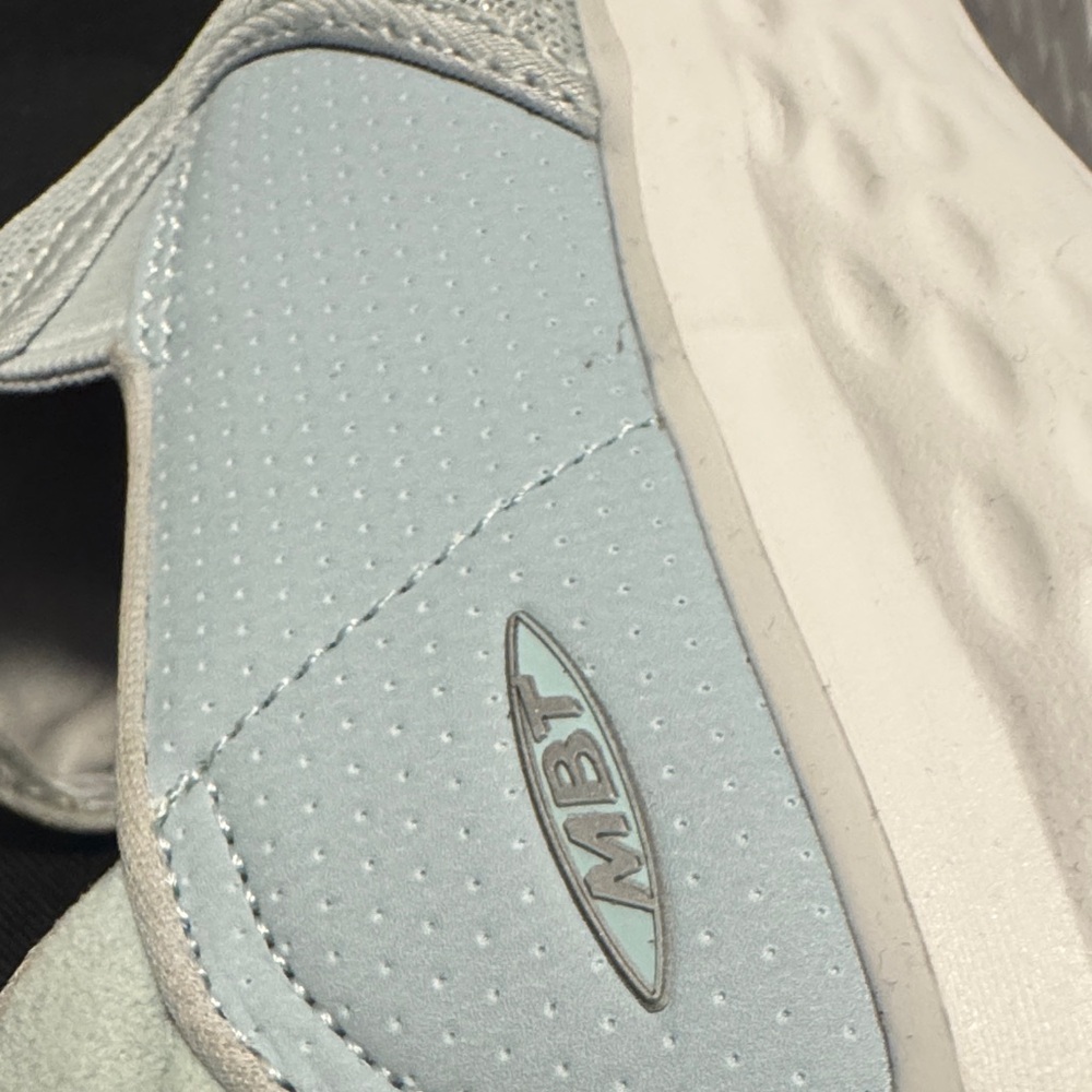 MBT Women's Light Blue Athletic Shoes - Picture 4 of 5